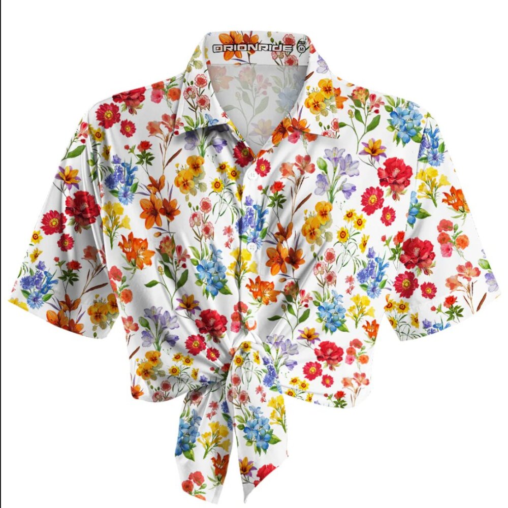 Orionride Sunshine Floral Lightweight Women's Cycling Shirt
